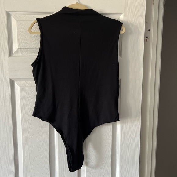 Half zip black body suit - Picture 2 of 3